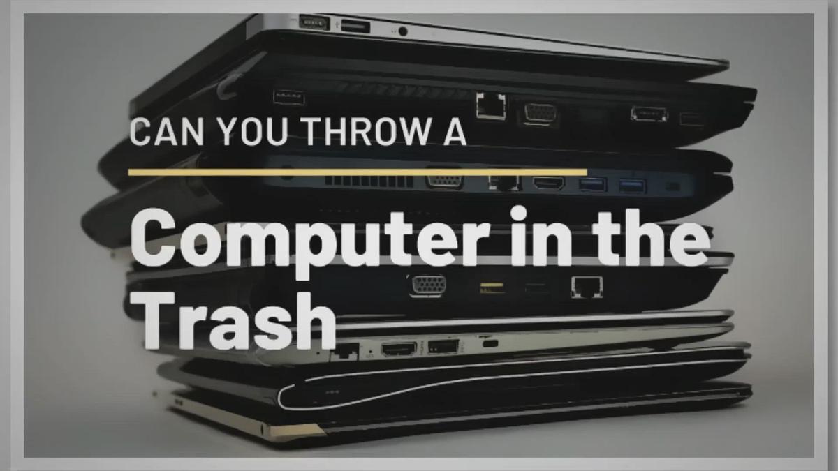Can You Throw Away TVs?
